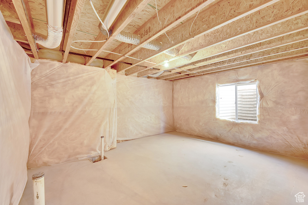 View of basement