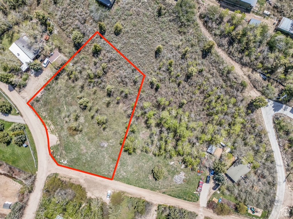 View of property location featuring property boundaries highlighted