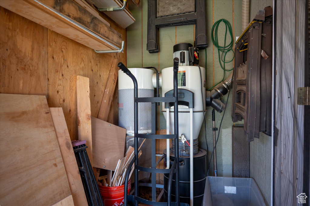 View of utility room
