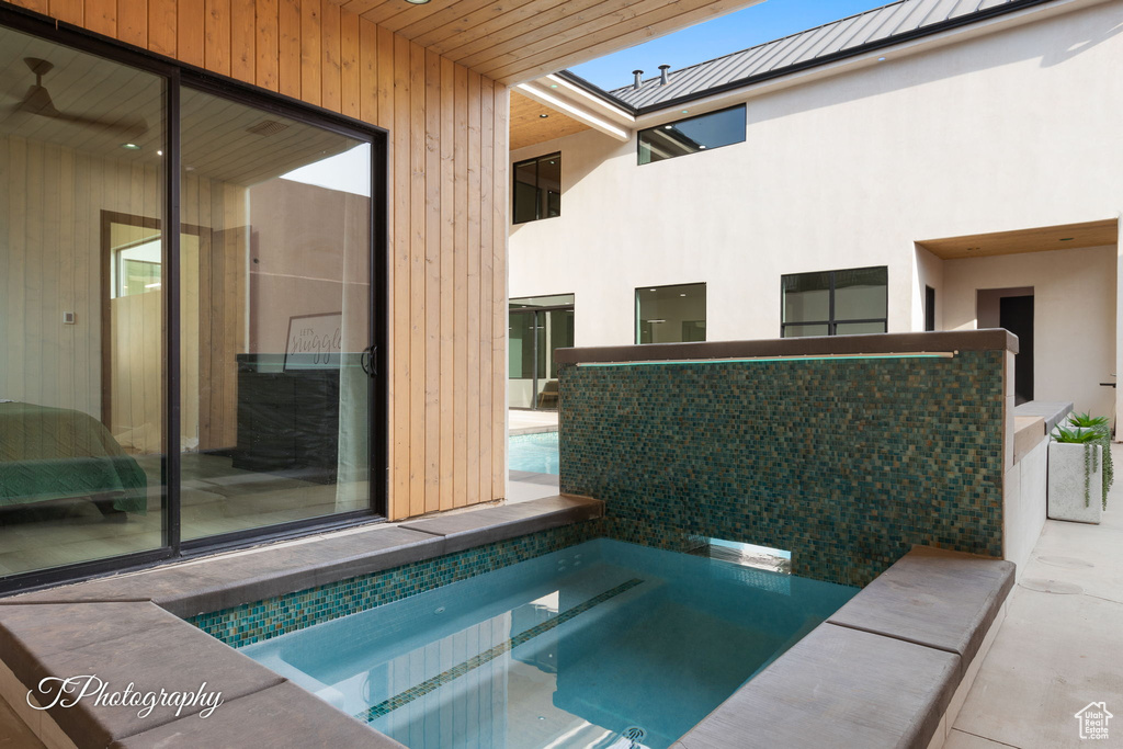 View of swimming pool