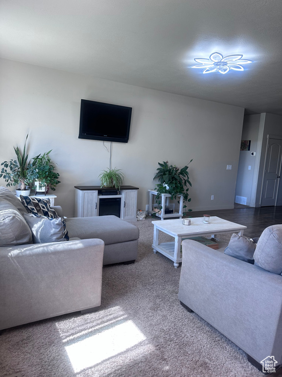 View of living room