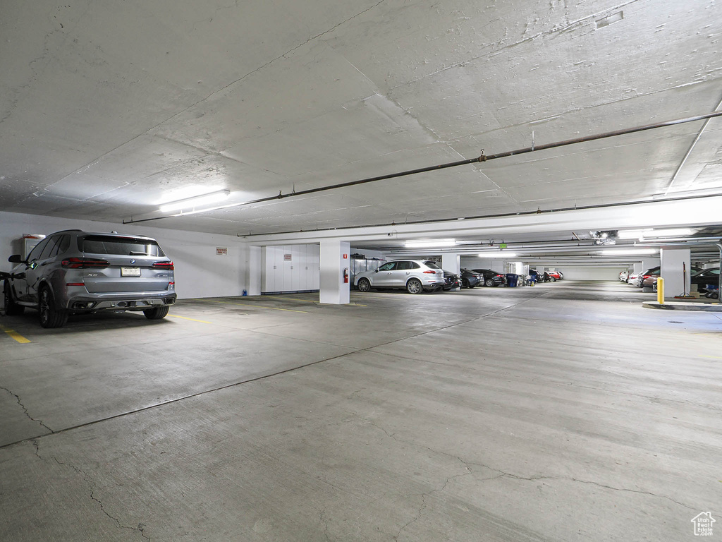 View of parking deck