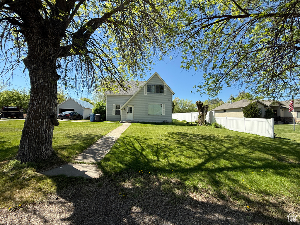 View of side of property