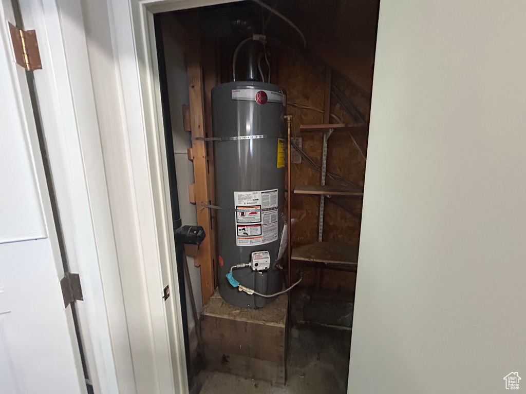 Utilities featuring water heater