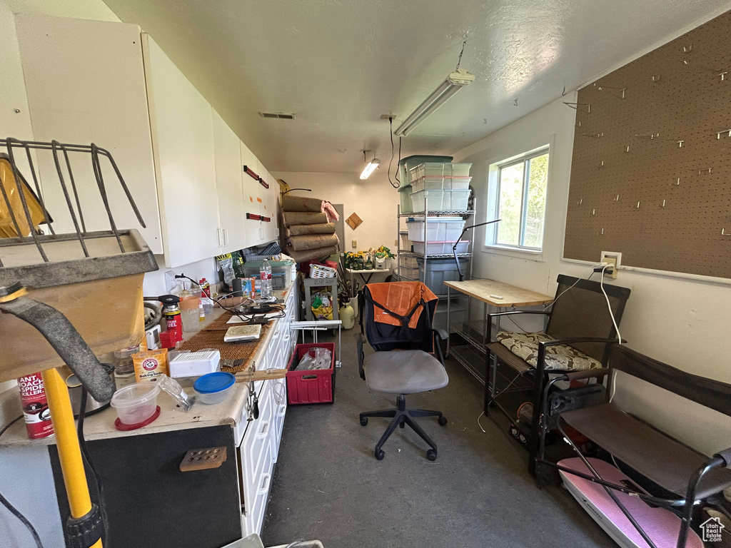 View of misc room