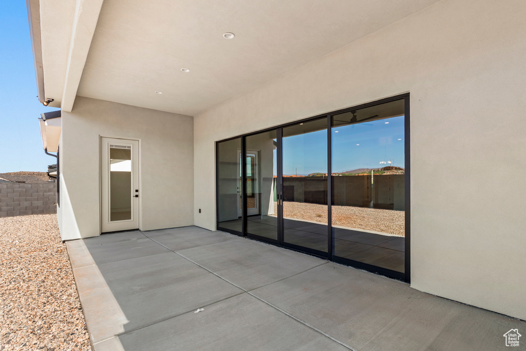 View of patio / terrace with fence