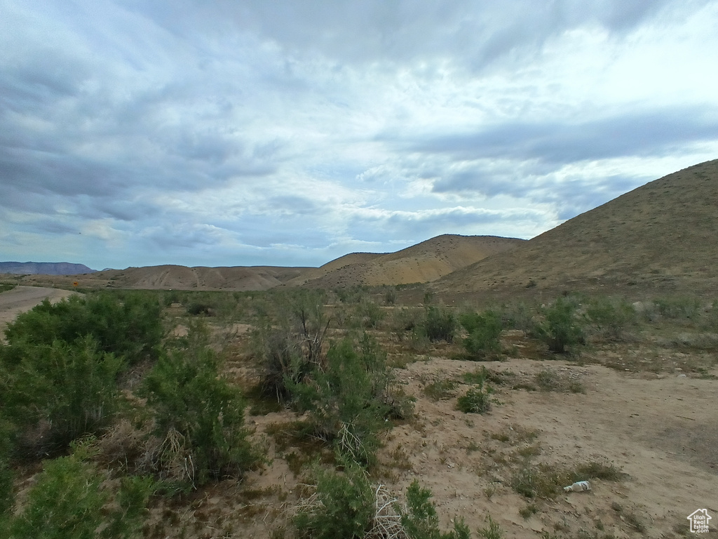 View of mountain background