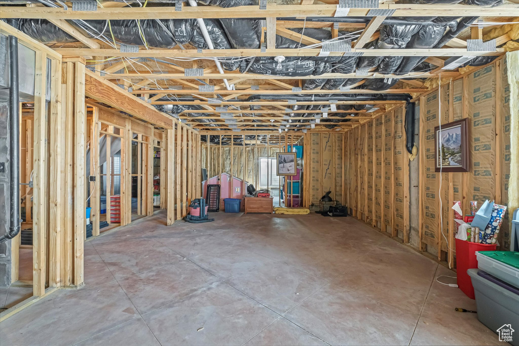 View of basement