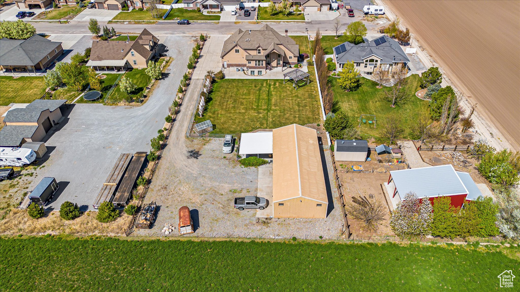 View of property location with nearby suburban area