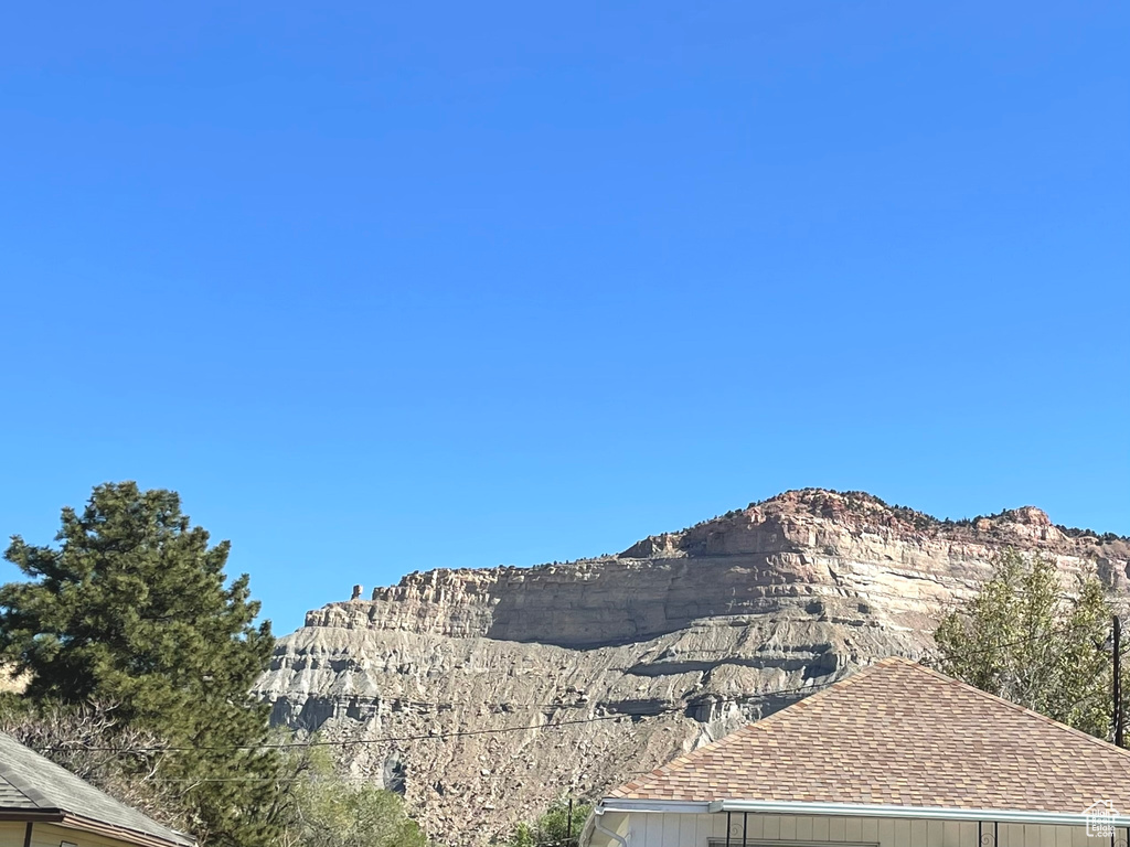 View of mountain backdrop