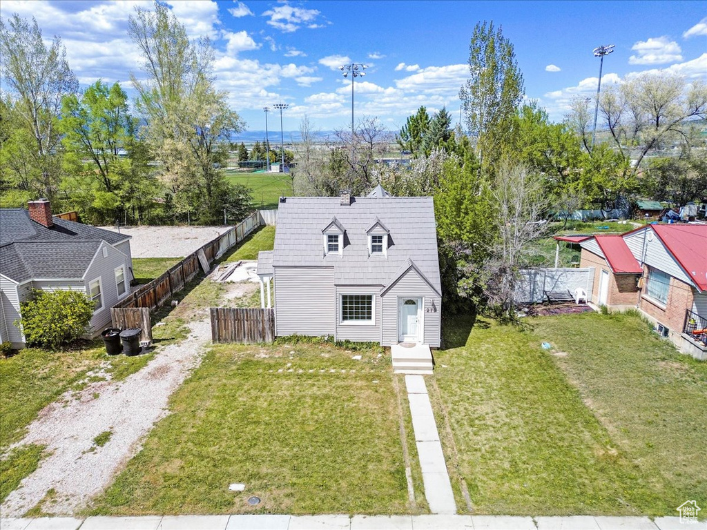 View of subject property