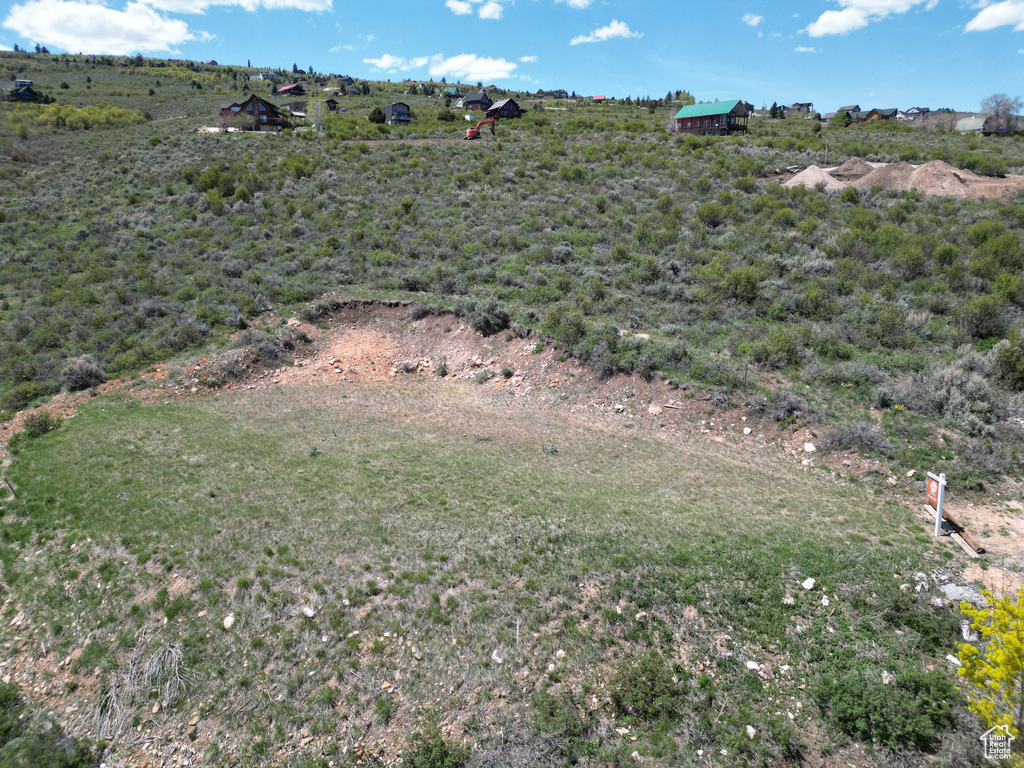 View of yard featuring a rural view