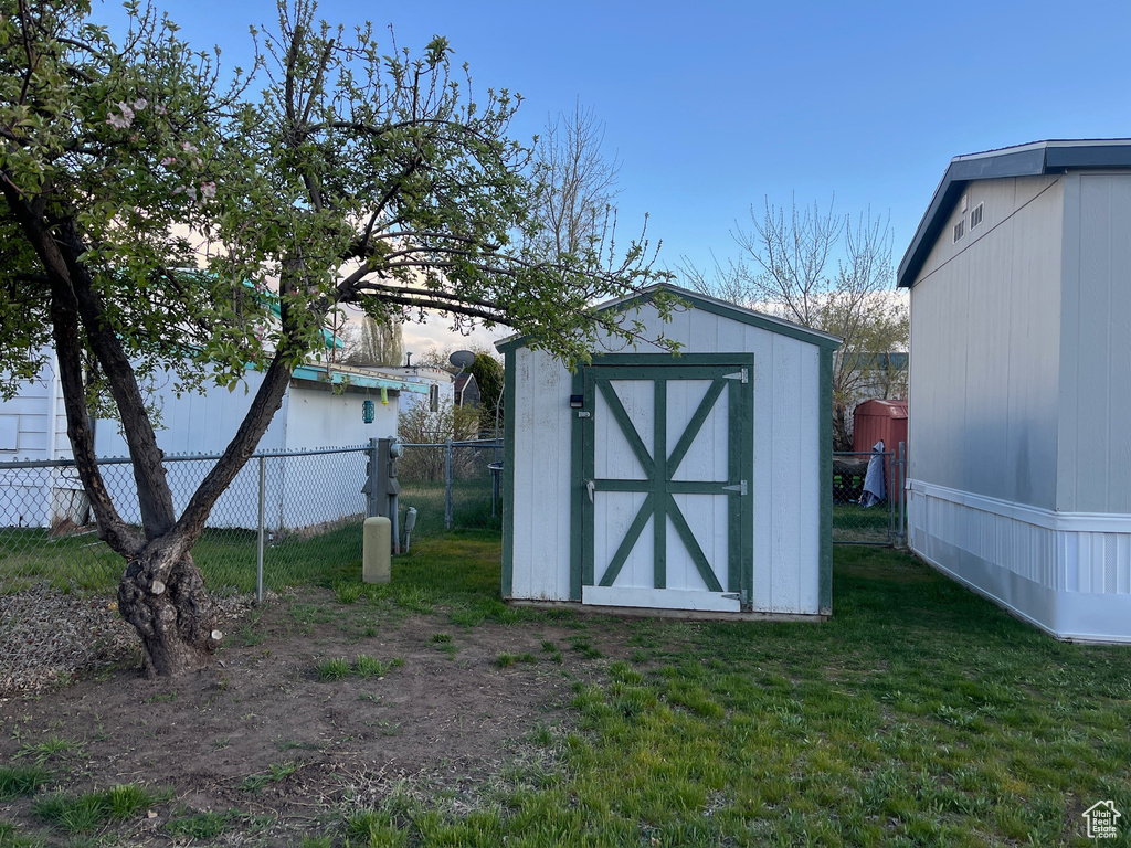View of shed