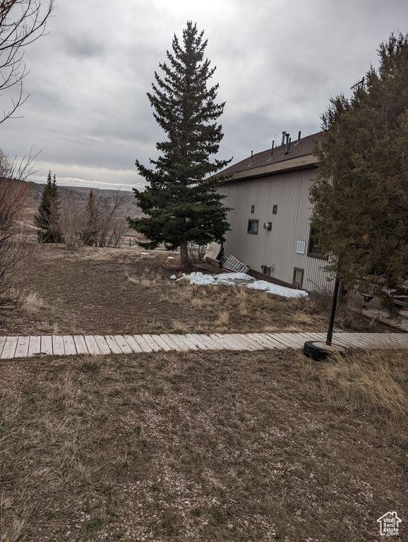 View of yard