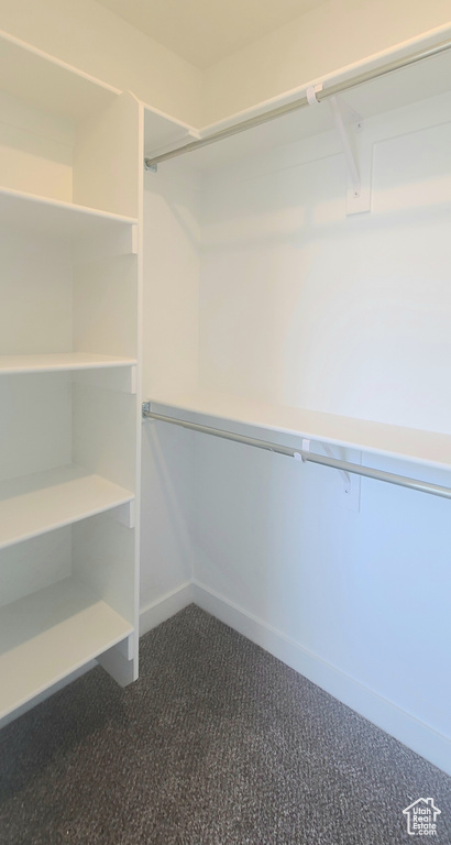 View of spacious closet
