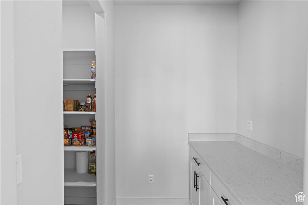 View of storage area