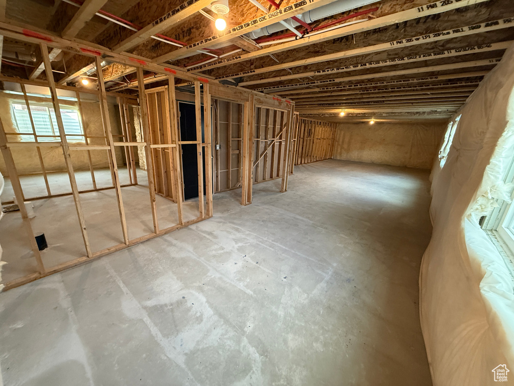 View of basement