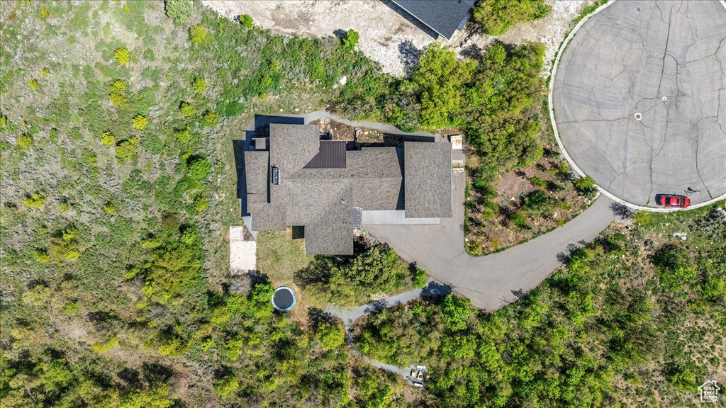 Aerial view of property and surrounding area