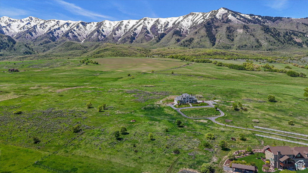 View of mountain backdrop