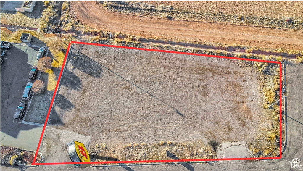 Map / location featuring property parcel outlined