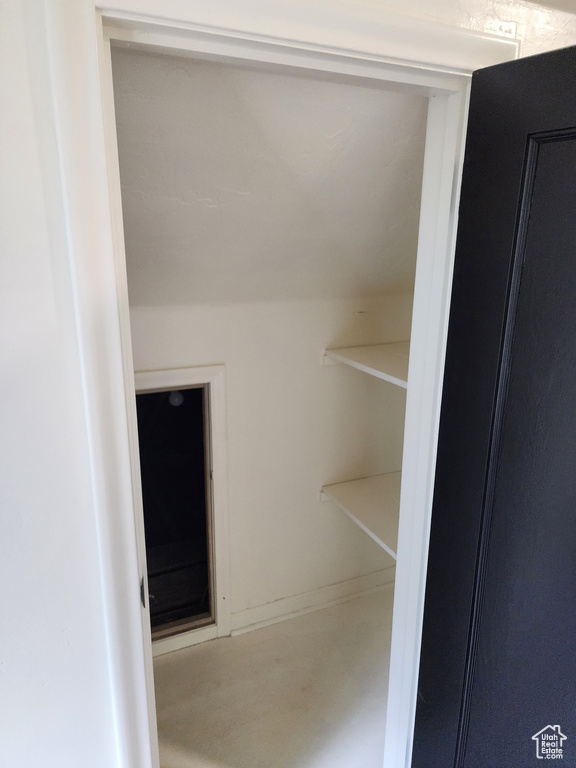 View of closet