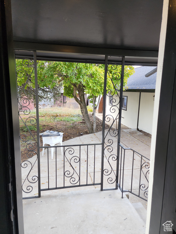 View of gate