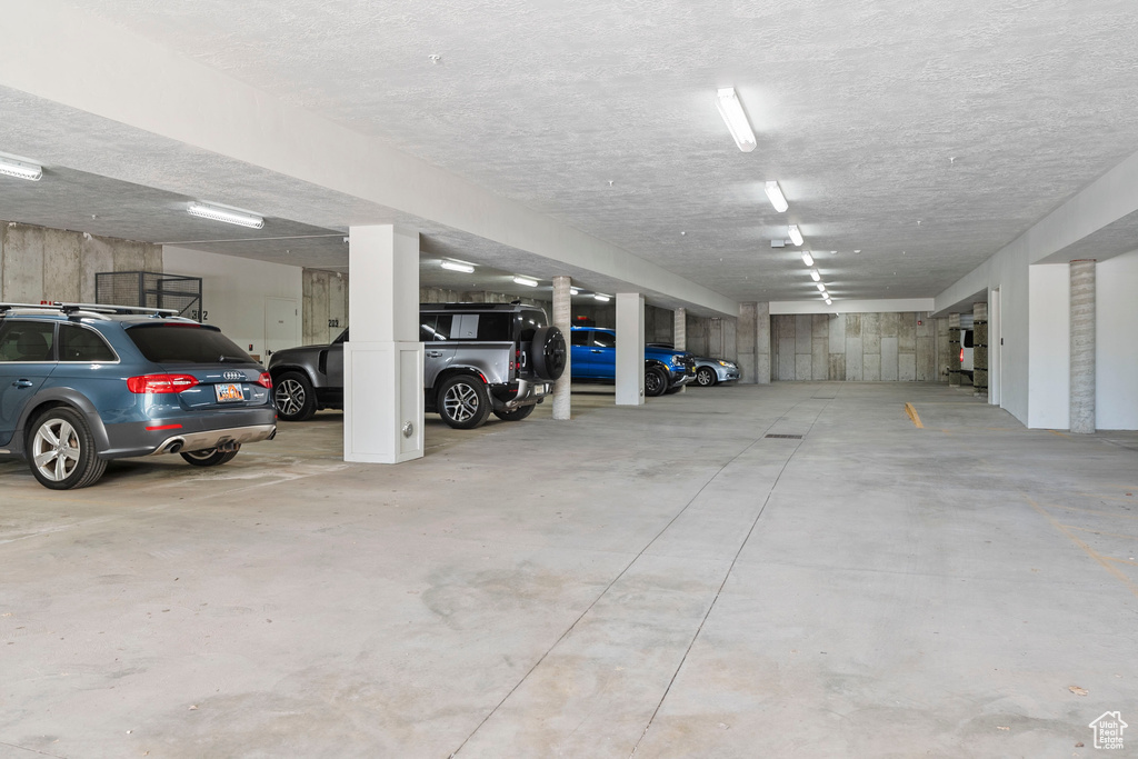View of parking garage