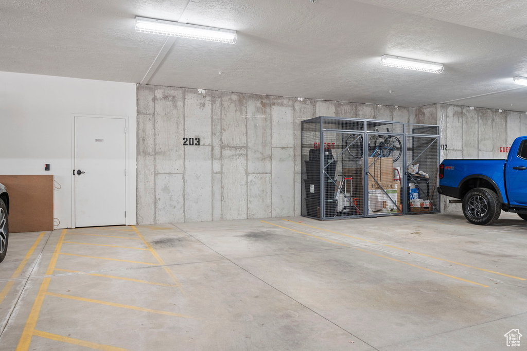View of parking deck