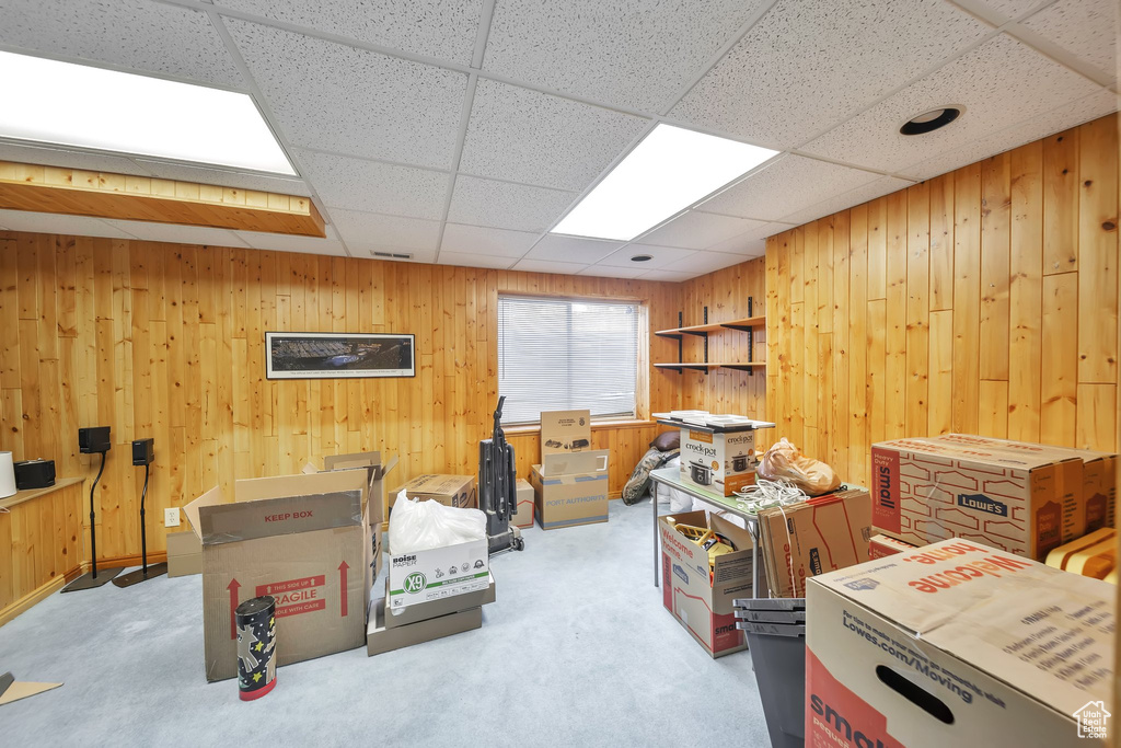 View of storage room