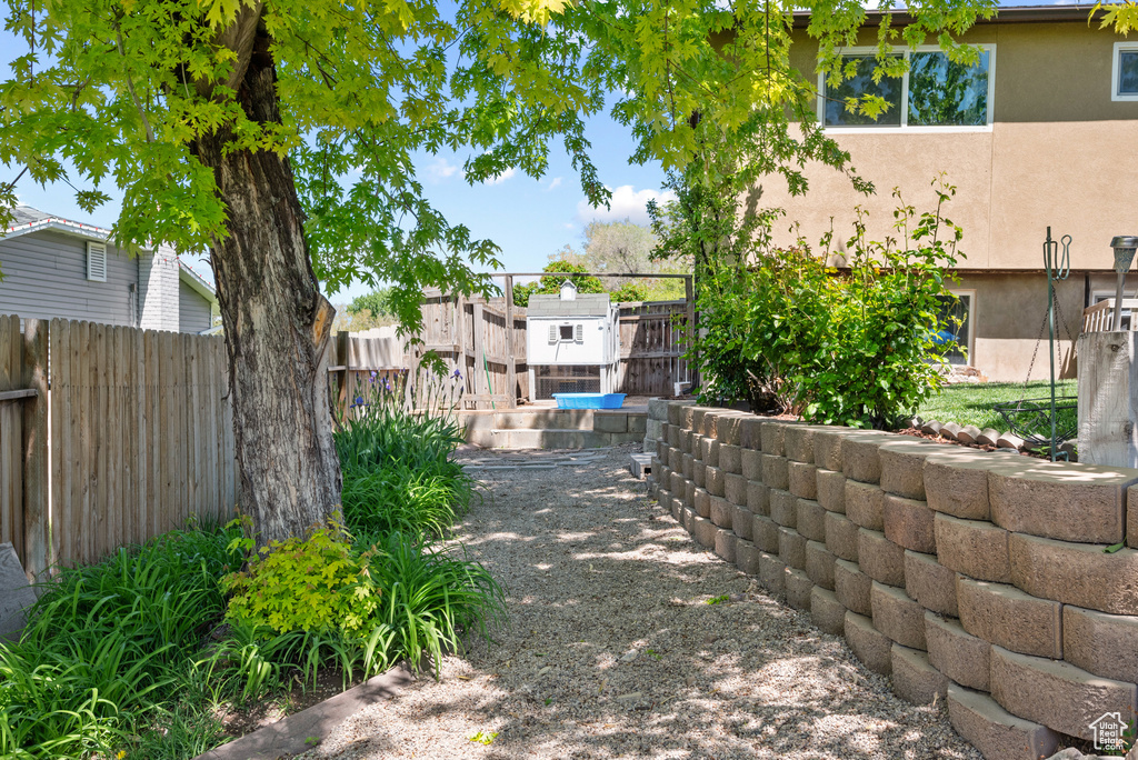 Surrounding community with fence