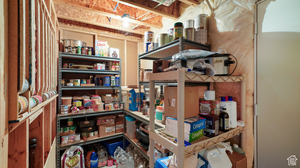View of storage area