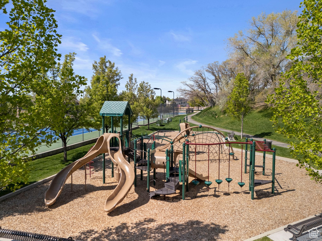 View of community play area