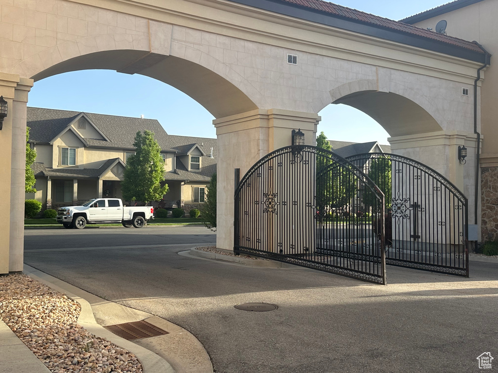 View of gate