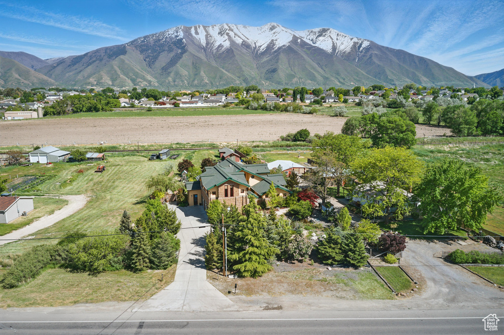 View of mountain backdrop