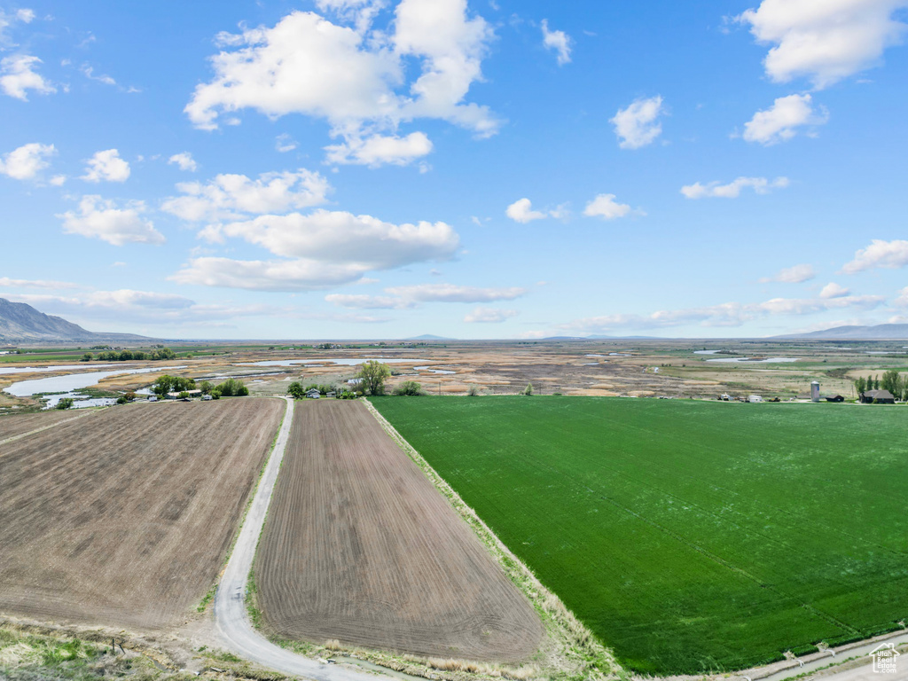 View of rural area with mountains