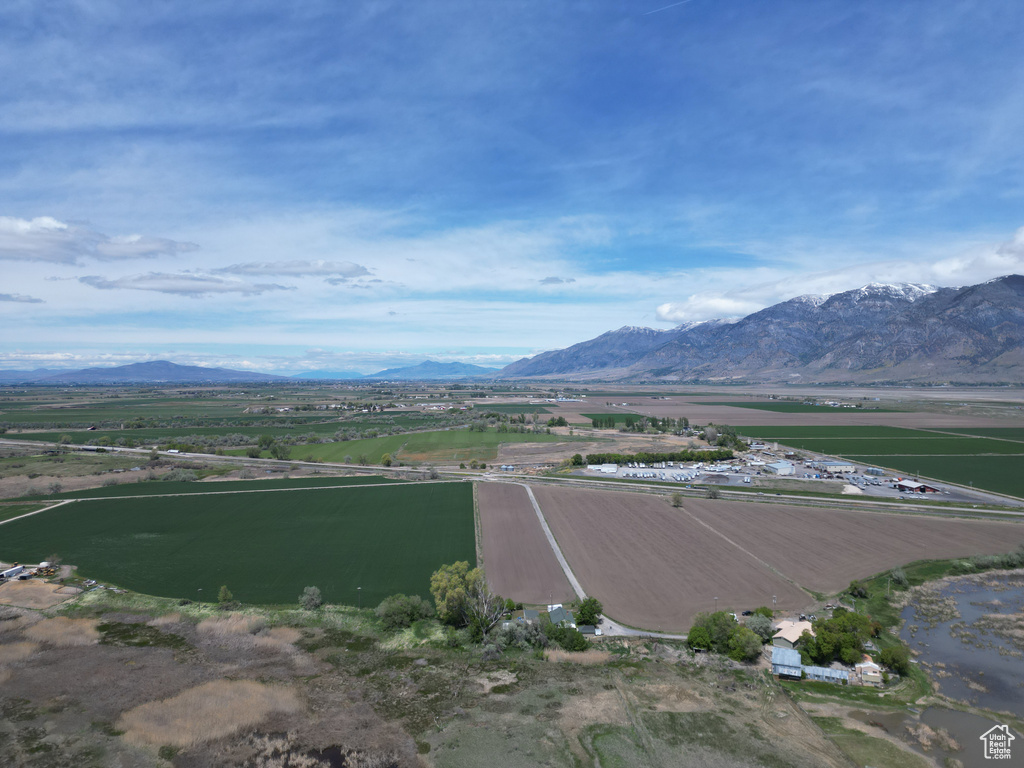 Mountain view featuring rural landscape
