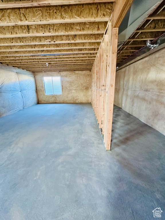 View of basement