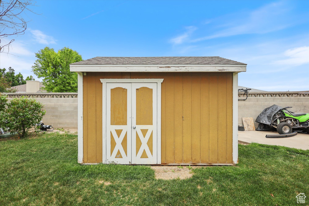 View of shed