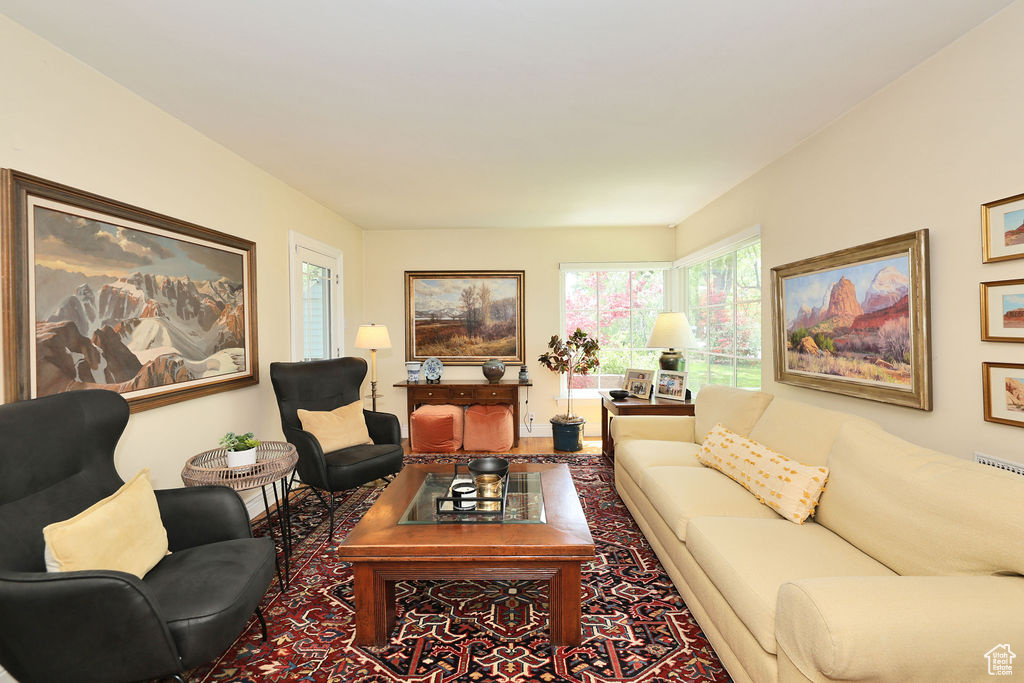 View of living room