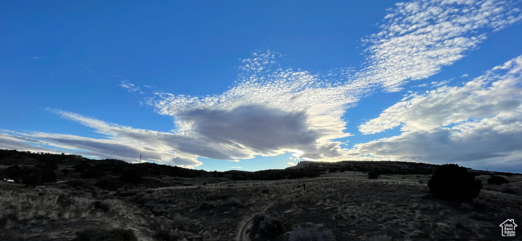 View of mountain background