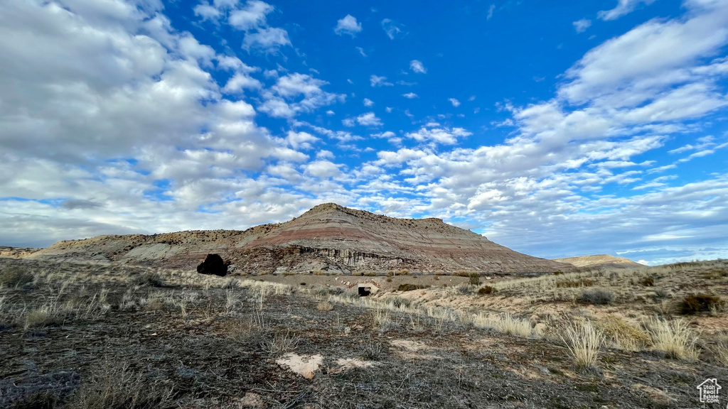 View of mountain background