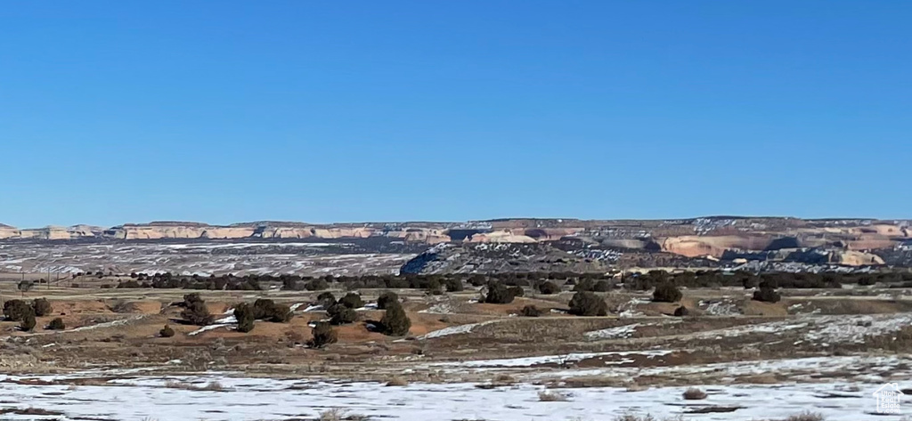 View of mountain background