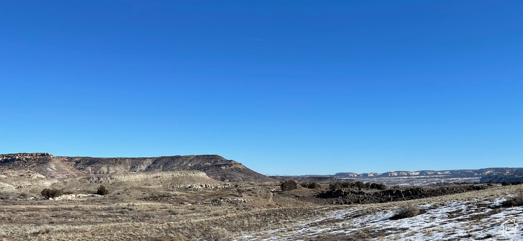 View of mountain backdrop