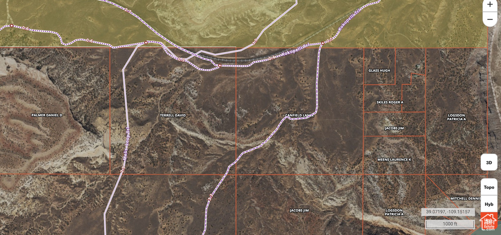 Map of property location