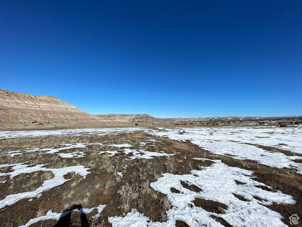 View of mountain background