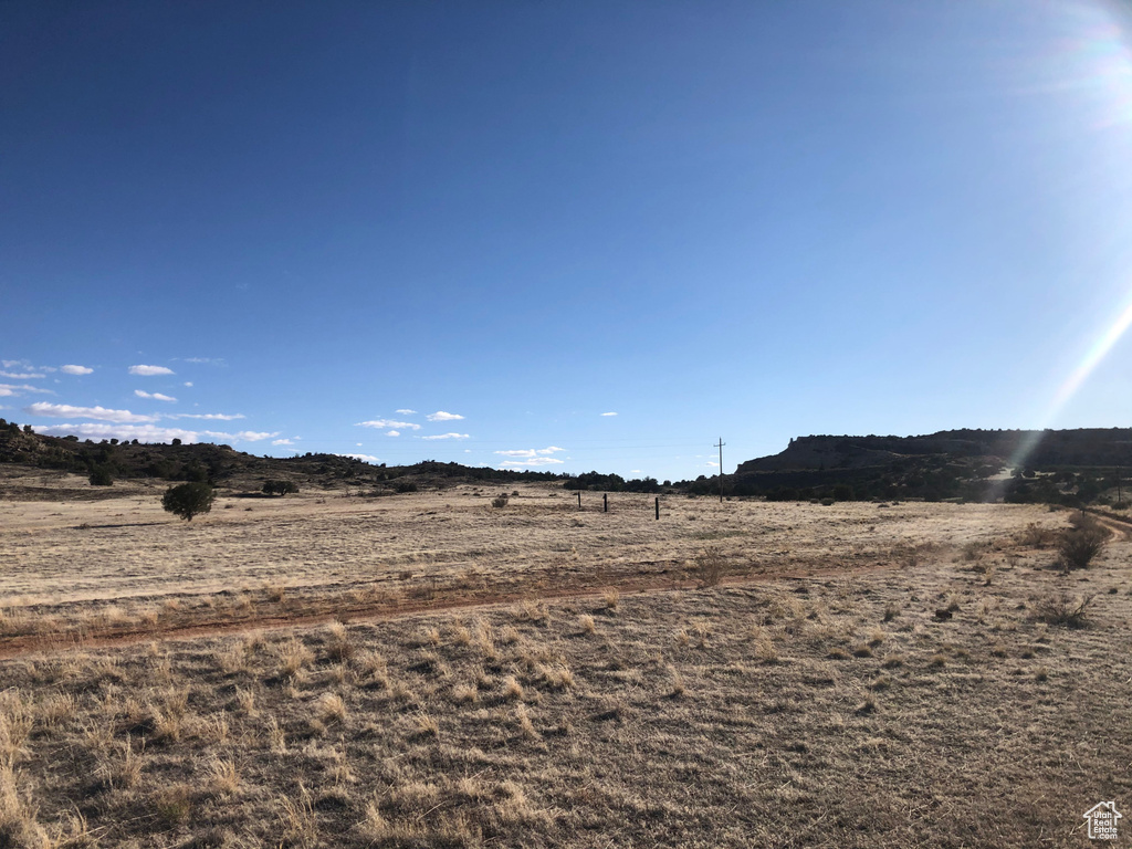 View of yard featuring a rural view