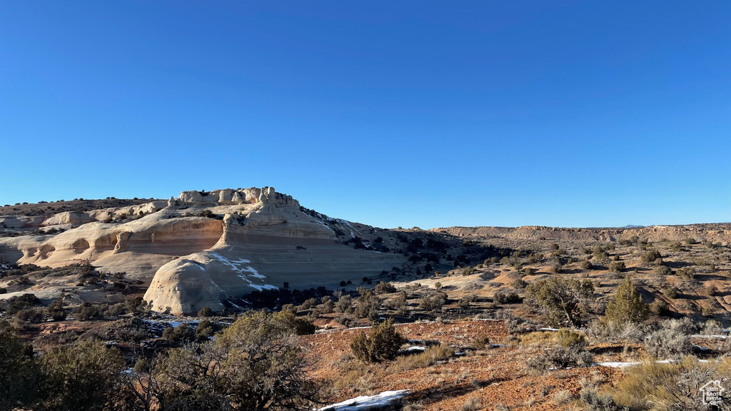 View of mountain backdrop