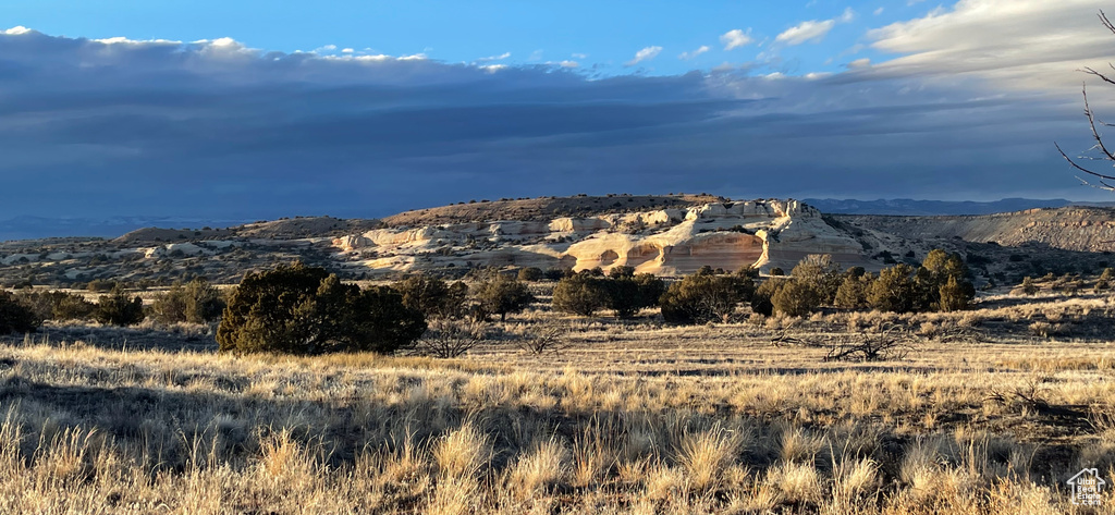 View of mountain background