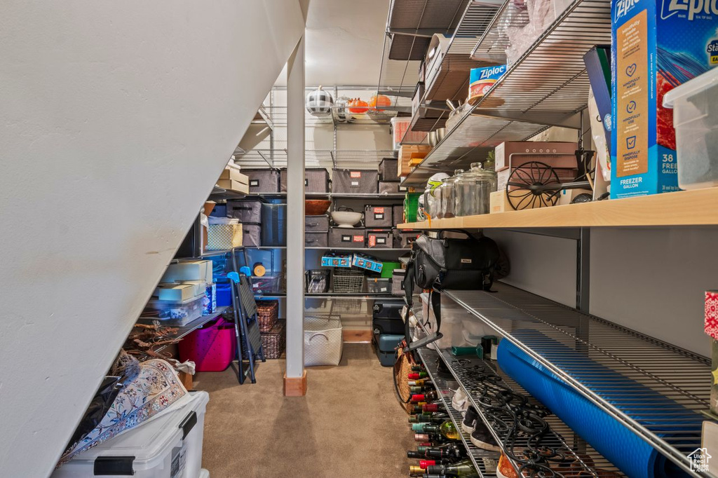 View of storage area