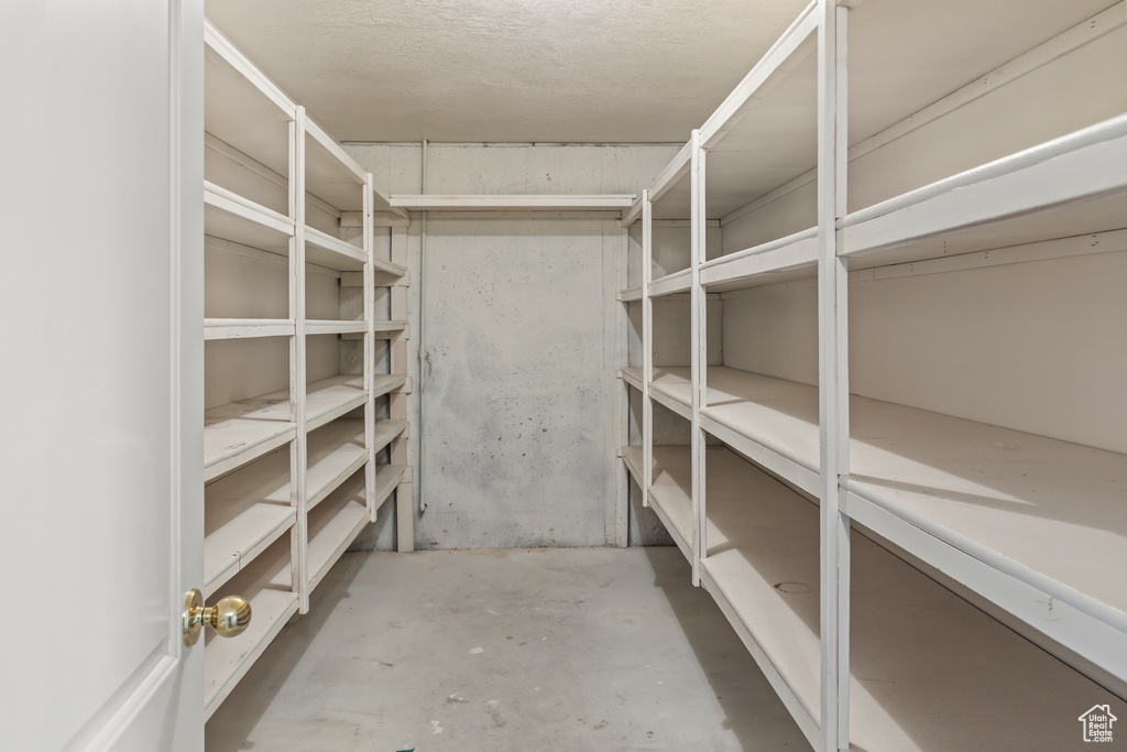 View of storage room